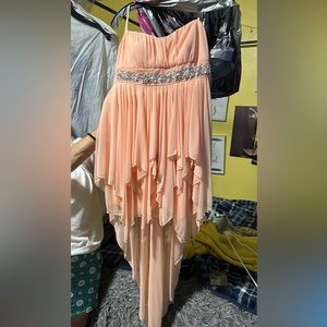 L Coral Homecoming dress!!
